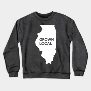 Illinois Grown Local IL Chicago Crewneck Sweatshirt